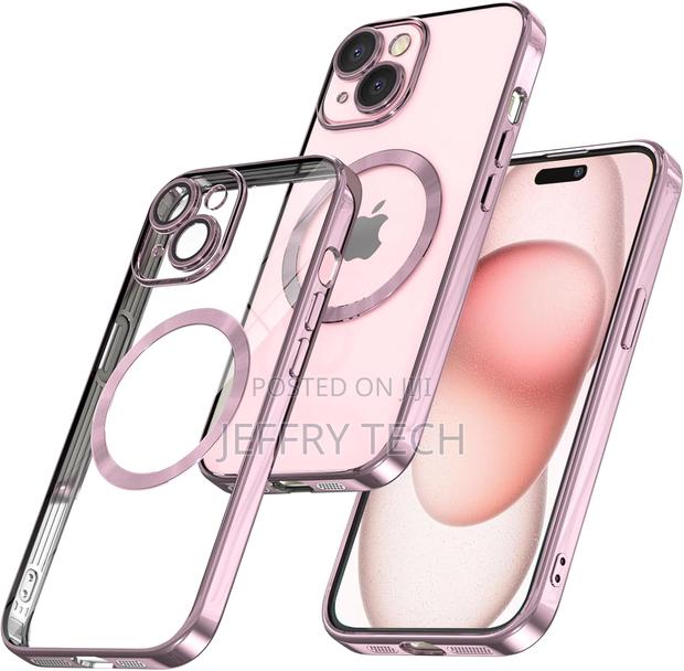 Kswous Magnetic Clear for iPhone 15 Plus Case - main view