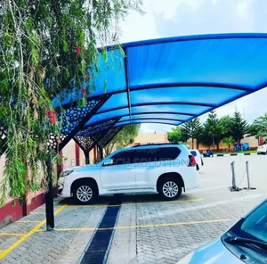Rain Sun Protection Car Shade,Blu Net