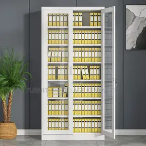 Cabinets: 2-Door Modern White Modular Storage Unit