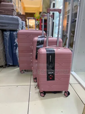 Cute 28"Quality Sets of 3 in 1 Rubber Suitcase Luggage Bag