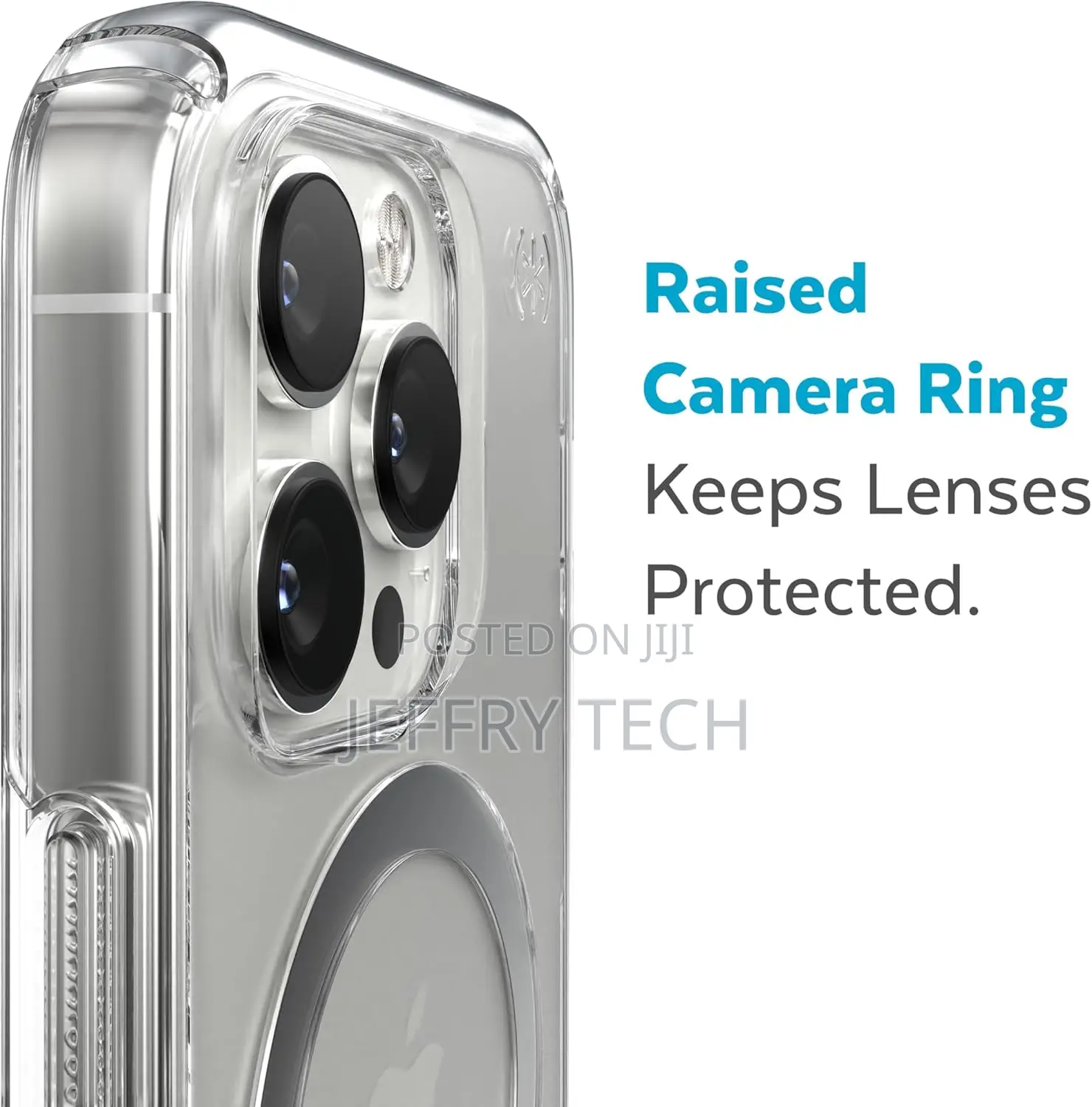 Speck Presidio Perfect-Clear Magsafe Case for iPhone 14 Pro