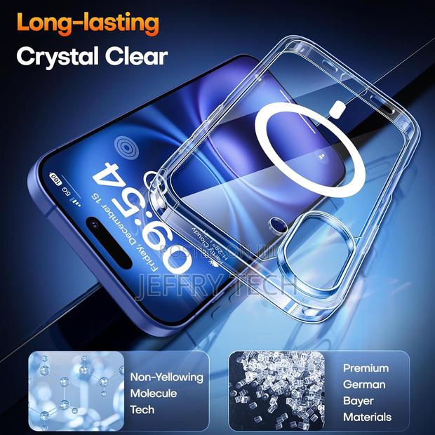 Tauri iPhone 16 Case, Compatible With Magsafe Anti-Yellowing - thumbnail 2