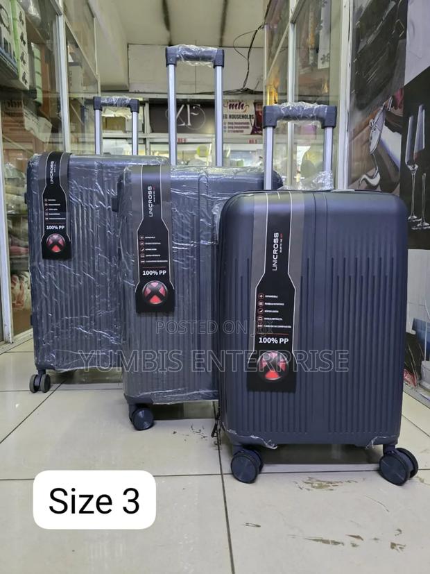 Suitcase Sets Luggage Rubber Material 3 in 1 - thumbnail 2