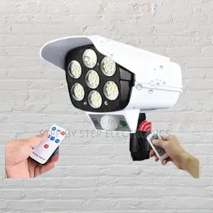 Pir Motion Detector Dummy Fake CCTV Camera Solar Light