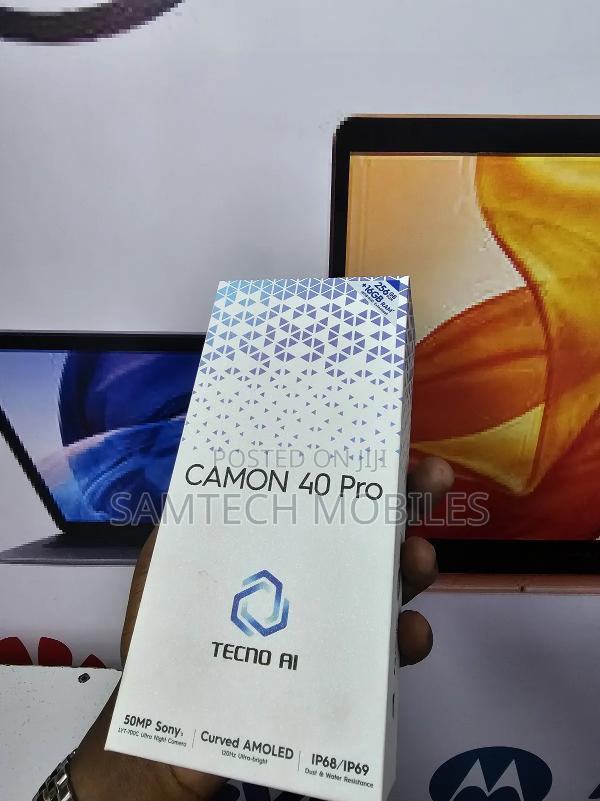 New Tecno Camon 40 Pro 256 GB Black