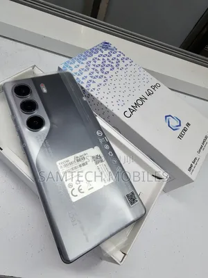 New Tecno Camon 40 Pro 256 GB Black