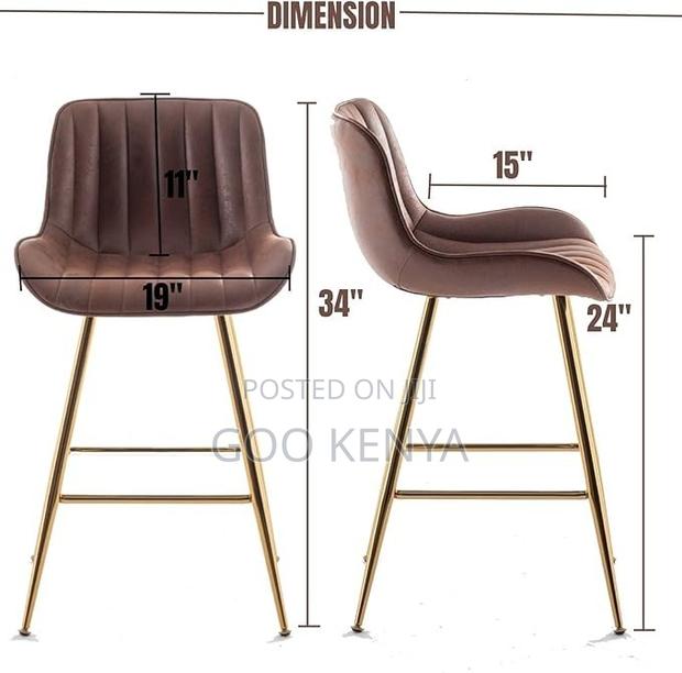 Home Chairs ; Modern Counter Height Barstool - thumbnail 2