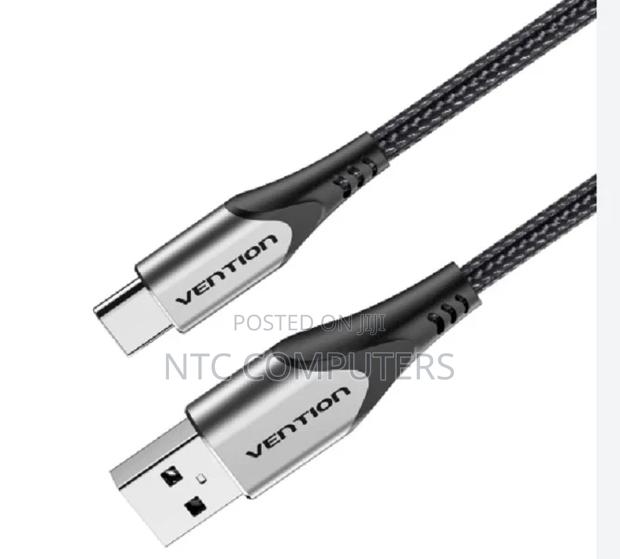 Vention Usb 2.0 a Male to C Male 3a Cable 2m Black