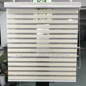 Horizontal Zebra Blinds_ Soft Fabric. Strong Impact.
