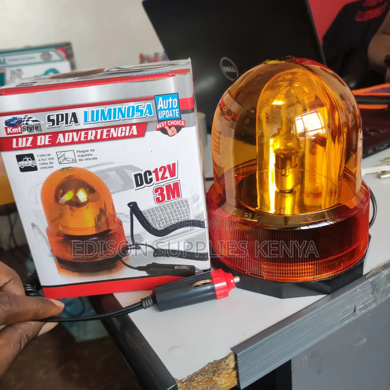 Car Warning Light Car 12v Dc Siren Emergency Strobe Light
