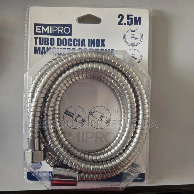 Shower Flex 2.5 Metres Flexible Arabic Telephone Shower Pipe - main view