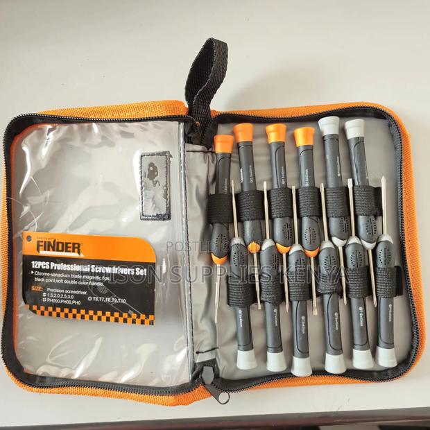 12pcs Precision Screwdrivers Set Finder Tools Professional - main view