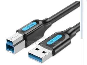 Vention Usb 3.0 a Male to B Male Cable 1.5m Black PVC Type