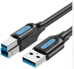 Vention Usb 3.0 a Male to a Male Cable 1.5m Black PVC Type