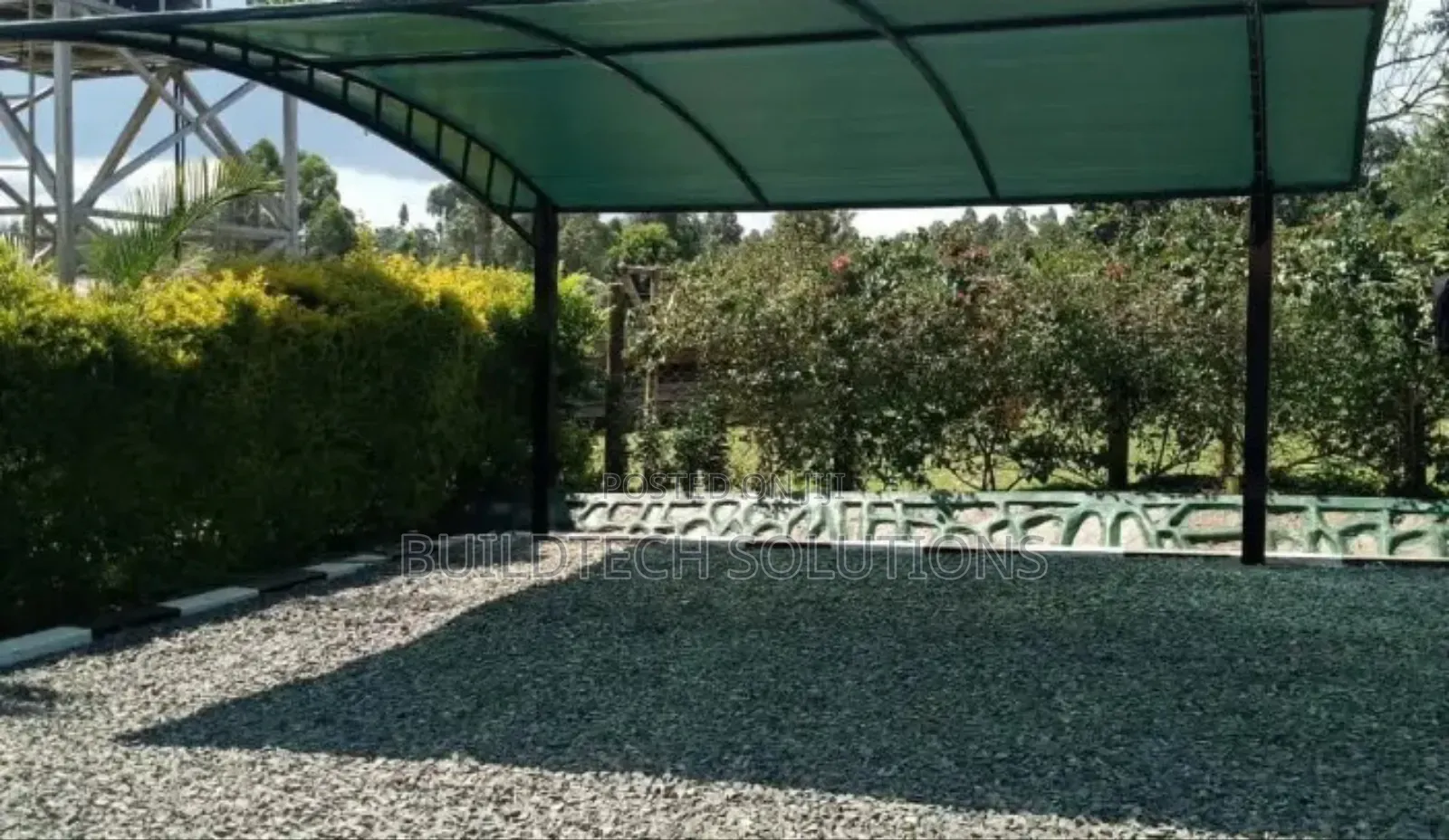 We Supply Quality Car Shade Net 100% Waterproof