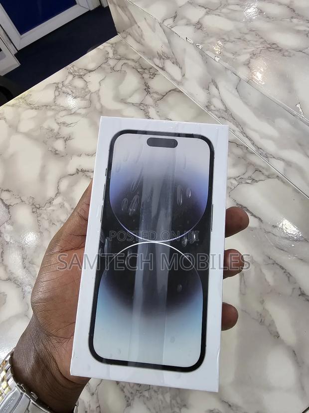 New Apple iPhone 14 Pro 256 GB Black - main view