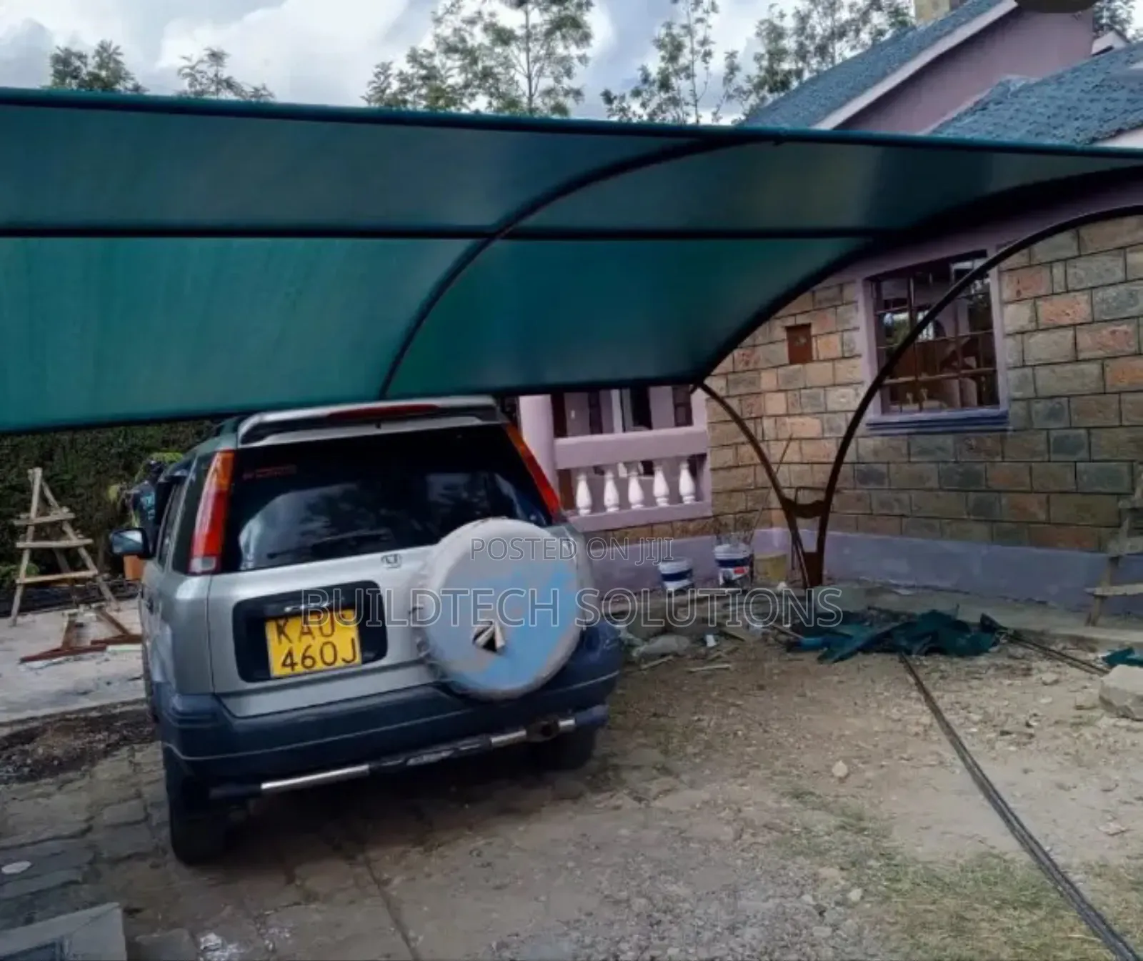 Car Parking Shade Net Heat Proof