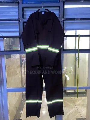 Reflective Overall With Flame-retardant