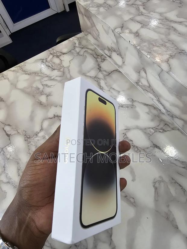 New Apple iPhone 14 Pro Max 256 GB Gold - thumbnail 3