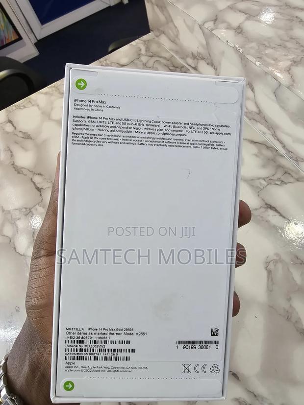 New Apple iPhone 14 Pro Max 256 GB Gold - thumbnail 4