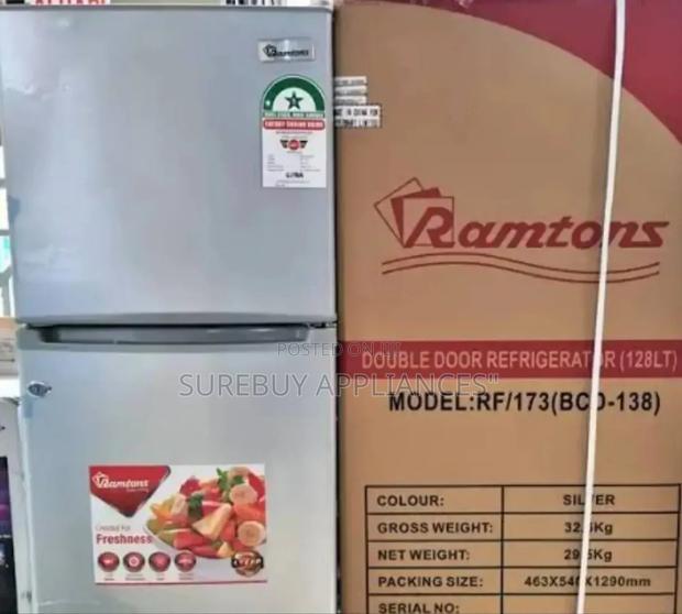Ramtons Rf/173, 2 Door Direct Cool Fridge, 128 Litres - main view