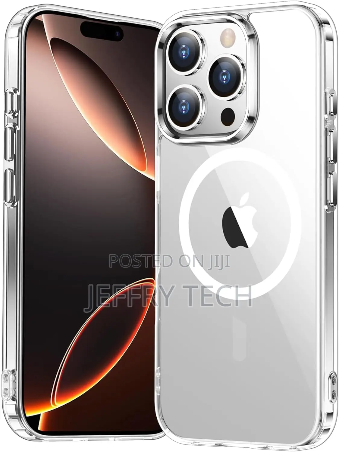 Temdan for iPhone 16 Pro Max Case Clear With Magsafe