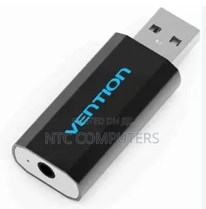 Vention Usb External Sound Card Black Metal Type (Ctia)