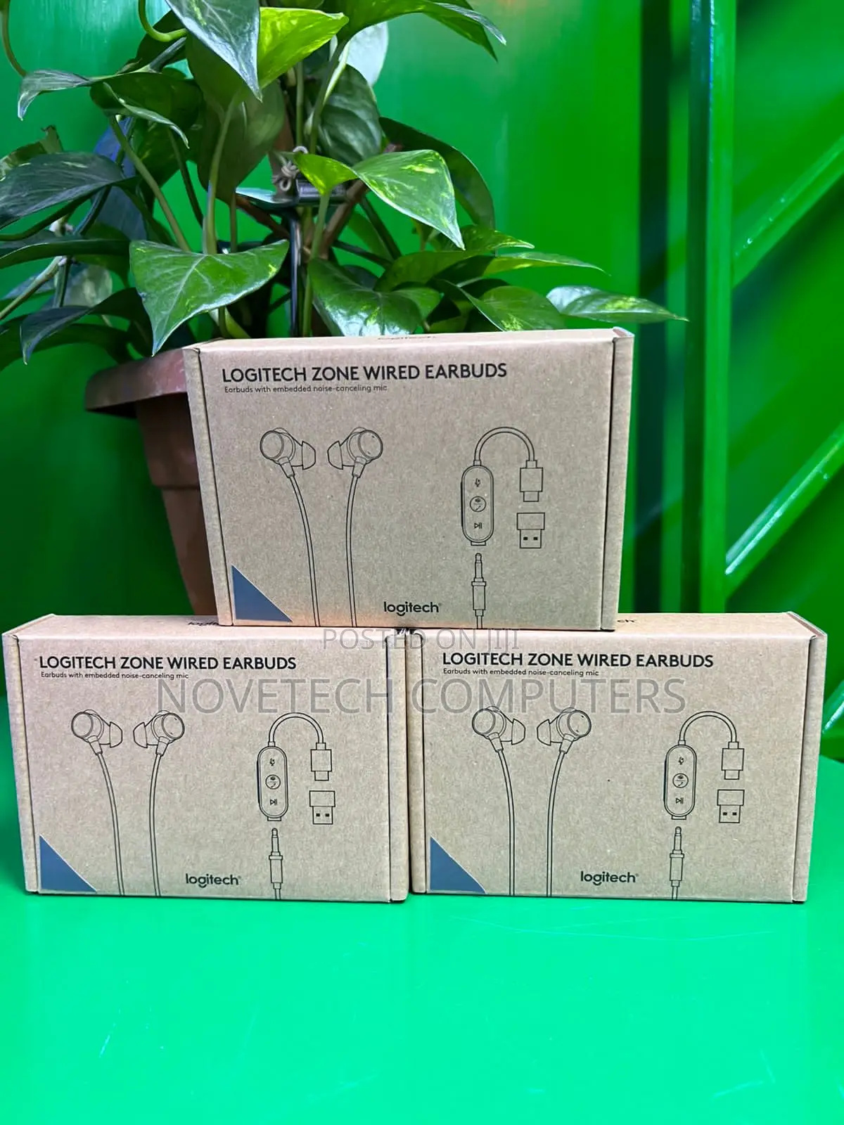 Zone Wired Earbuds With Noise Cancelling Mic