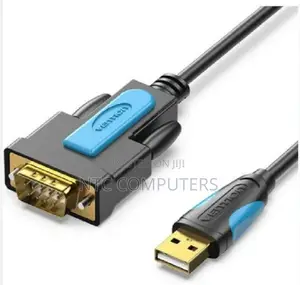 Vention Usb to Rs232 Serial Adapter Black 1m