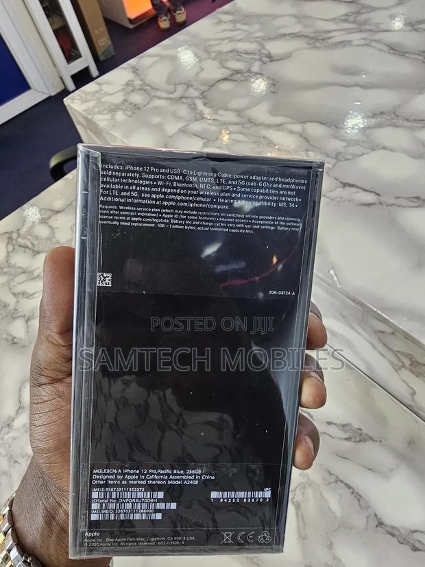 New Apple iPhone 12 Pro 256 GB Blue - thumbnail 4