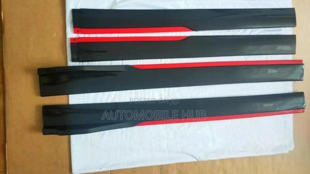 Quality Car Universal Side Skirt Black