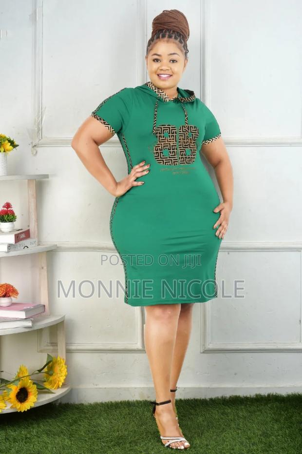 Green Tshirt Dress. High Quality π₯π― - main view