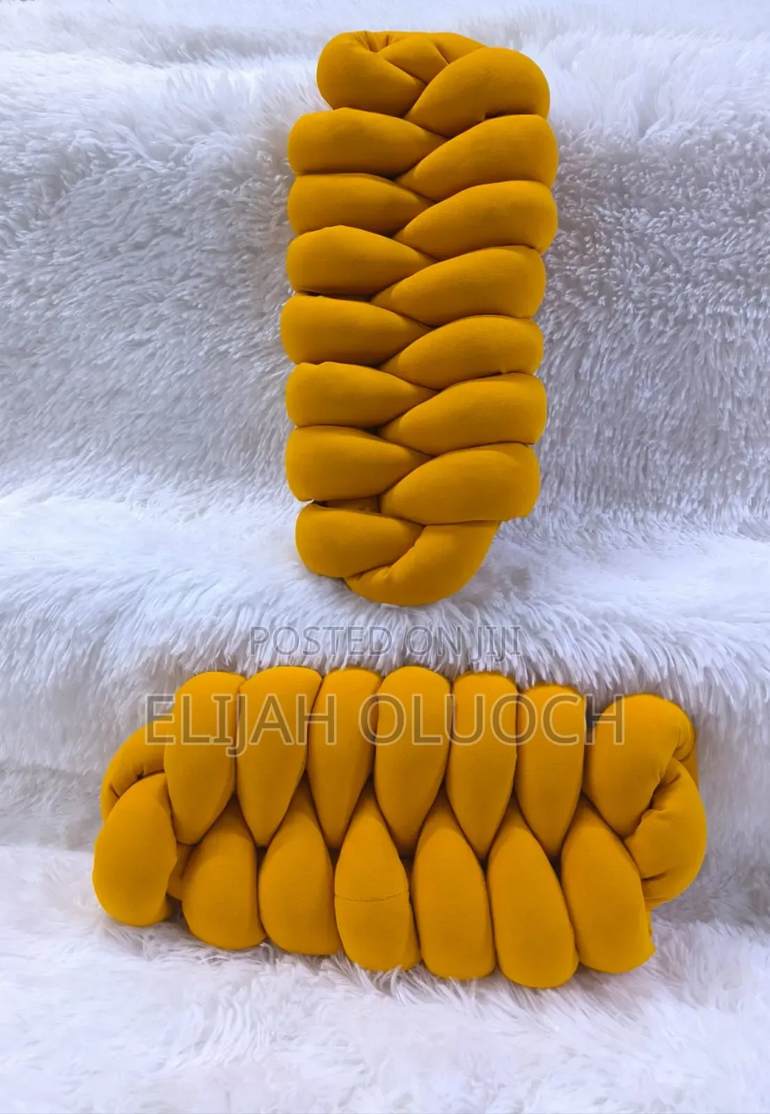 Yellow Caterpillar Throw Pillows Now Available