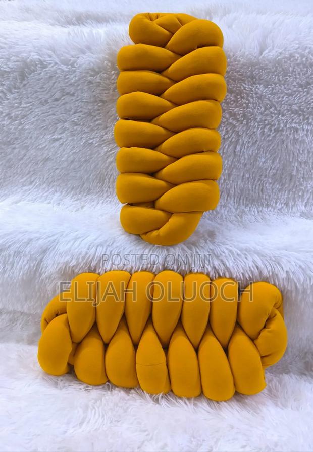 Yellow Caterpillar Throw Pillows Now Available - thumbnail 2