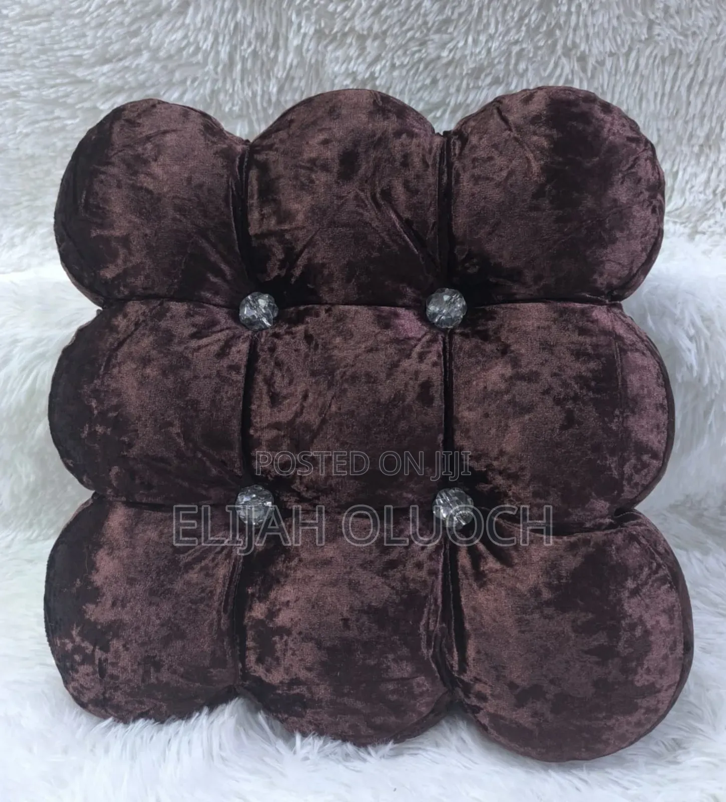 Pouf Pillow Now Available 
Brown Colors