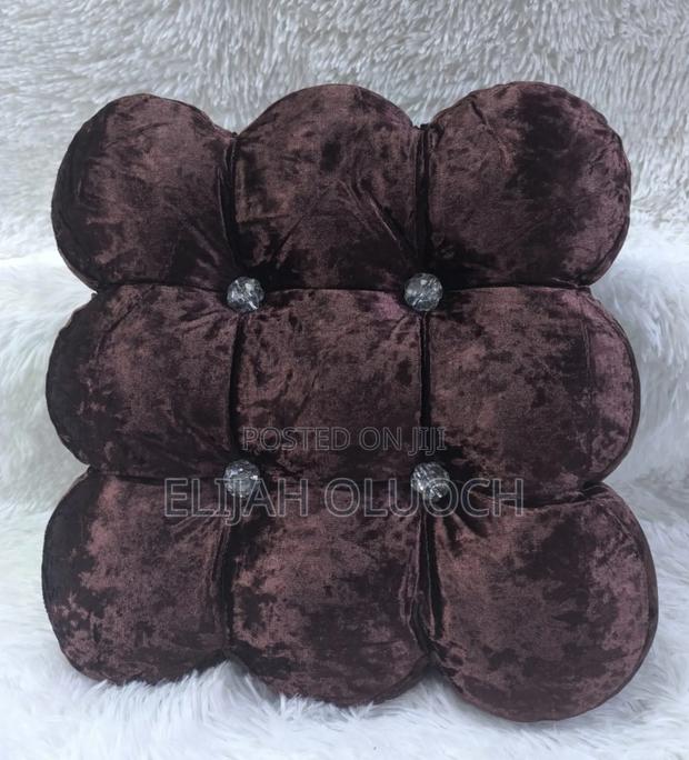 Pouf Pillow Now Available 
Brown Colors - main view