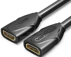 Vention Hdmi Female to Female Extension Cable 0.5m Black