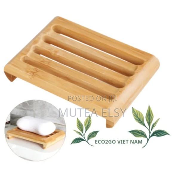 Bamboo Soap Dish - main view