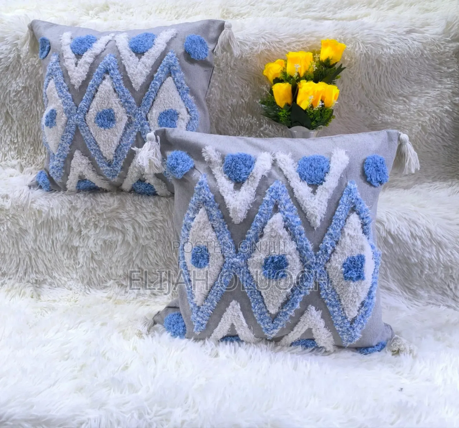 The Available Boho/Tufted Throw Pillow Covers