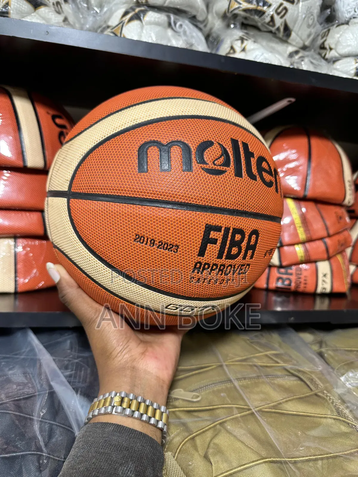 Restocked
Actual Photo
Molten Basketball Balls