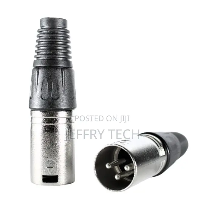 XLR 3-Pin Male Connectors