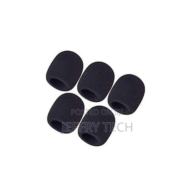 Black Microphone Sponges - main view