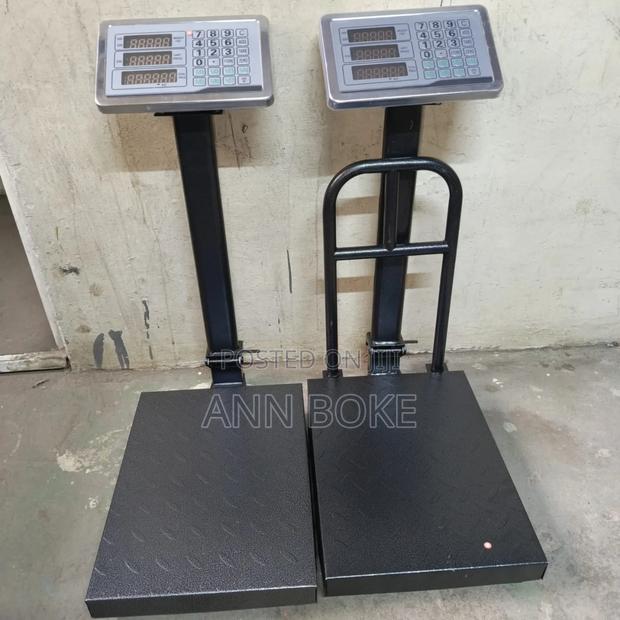 *150/100kgs Platform Scale 30 by 40cm With Grill KSH 6500**