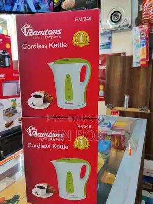 *Ramtons Cordless Kettle 1.7litres Rm349 at 2,900*