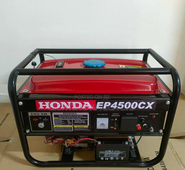 Honda Ep4500 Keystart Petrol Engine Generator - main view