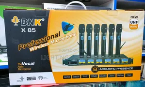 BNK X85 Wireless 6 Microphone Uhf High Frequency