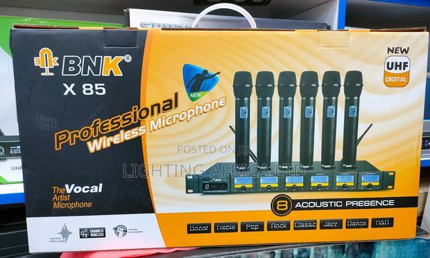 BNK X85 Wireless 6 Microphone Uhf High Frequency - thumbnail 2