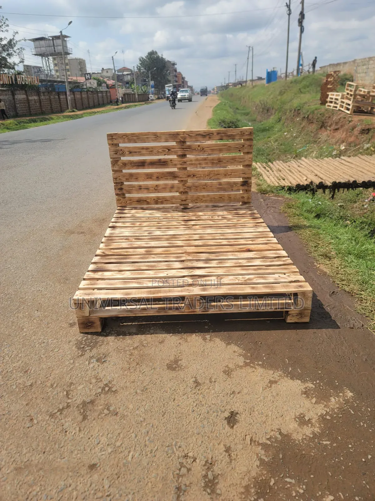 Wooden Bed Pallet on Offer