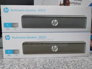 Hp Ws10 Multimedia 3.5mm Wired Sound Bar Speaker