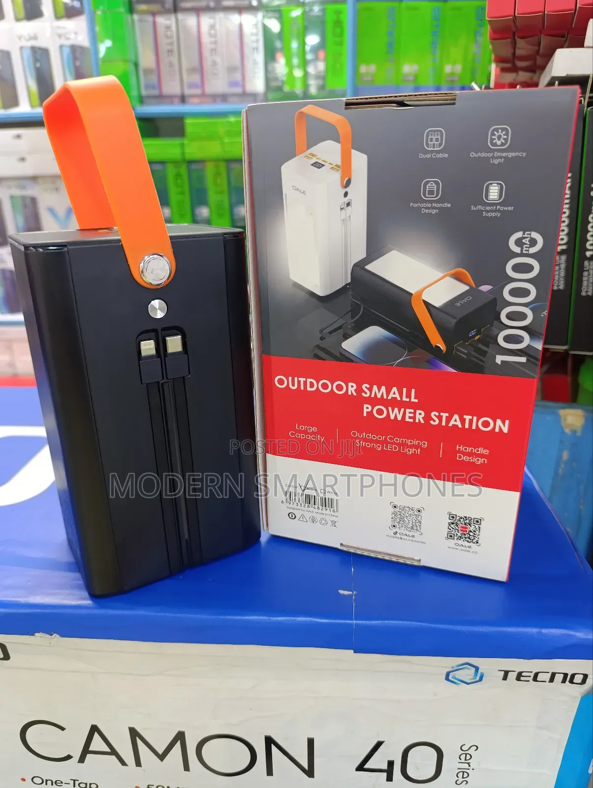100,000mah Powerbank 22.5w Fast Charging 5 Output Oale